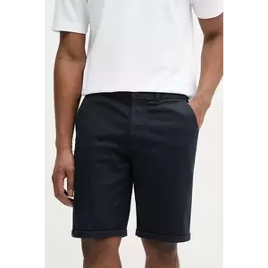 Barbour pantaloni scurți Washed Twill Chino Short bărbați, culoarea bleumarin, MST0053 imagine