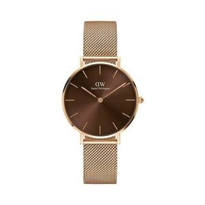 Daniel Wellington ceas PETITE AMBER femei, culoarea auriu imagine