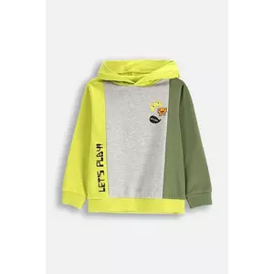 Coccodrillo hanorac de bumbac pentru copii culoarea verde, cu glugă, cu imprimeu, GAMER BOY KIDS imagine
