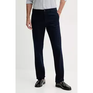 United Colors of Benetton pantaloni bărbați, culoarea bleumarin, drept, 4FN2UF04P imagine