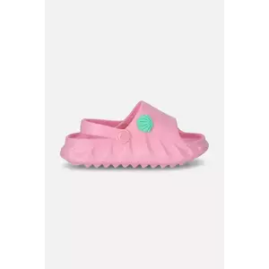 Coccodrillo șlapi copii culoarea roz, SHOES GIRL imagine