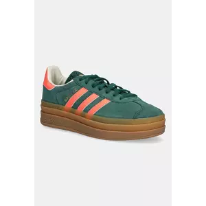 adidas Originals sneakers GAZELLE BOLD culoarea verde, JQ7408 imagine