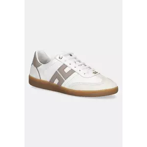 Elisabetta Franchi sneakers din piele femei, culoarea alb, SA50G51E2 imagine