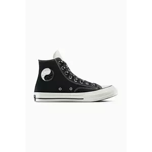Converse teniși Chuck 70 culoarea negru, A15034C imagine