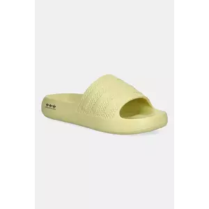 adidas Originals papuci Adilette Ayoon femei, culoarea galben, JH9686 imagine