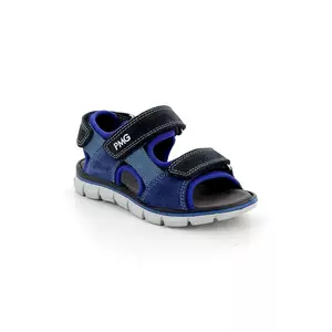 Primigi sandale din piele întoarsă pentru copii culoarea bleumarin, PTV 78952 imagine