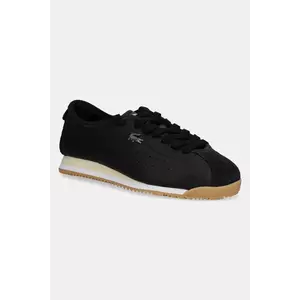 Lacoste sneakers din piele CLUB-LOW culoarea negru, 49SFA0043 imagine