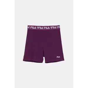 Fila pantaloni scurți copii LOHRA culoarea violet, cu imprimeu, FAT0657 imagine