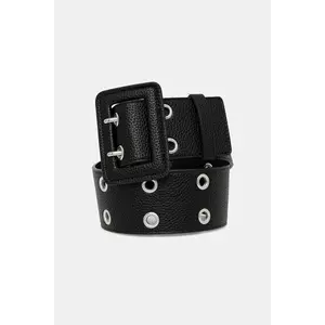 United Colors of Benetton curea femei, culoarea negru, 6QE6DL016 imagine