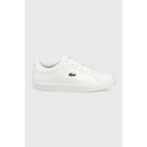 Lacoste sneakers pentru copii culoarea alb imagine