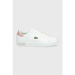 Lacoste sneakers pentru copii culoarea roz imagine