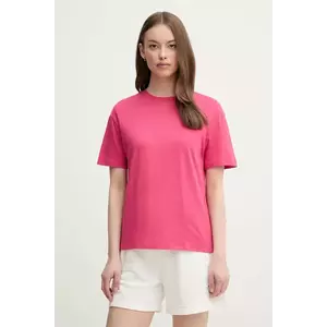 United Colors of Benetton tricou din bumbac femei, culoarea roz, 3096D102O imagine