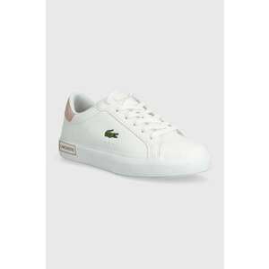 Lacoste sneakers pentru copii Vulcanized culoarea roz imagine