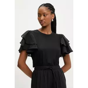 Answear Lab tricou de in femei, culoarea negru imagine