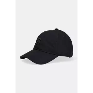 BOSS șapcă de baseball din bumbac culoarea negru, cu imprimeu, 50533348 imagine