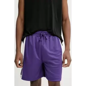 New Era pantaloni scurți barbati, culoarea violet, 60596420 imagine