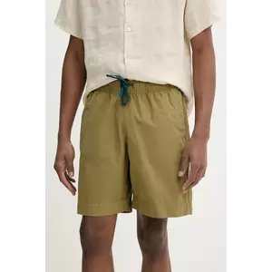 PS Paul Smith pantaloni scurți din bumbac barbati, culoarea verde, M2R.232U.P21477 imagine
