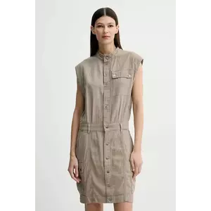 G-Star Raw rochie culoarea bej, mini, evazati, D26026-D454 imagine