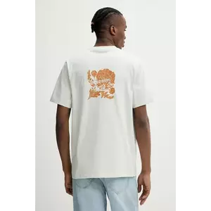 Les Deux tricou din bumbac barbati, culoarea verde, cu imprimeu, LDM101211 imagine