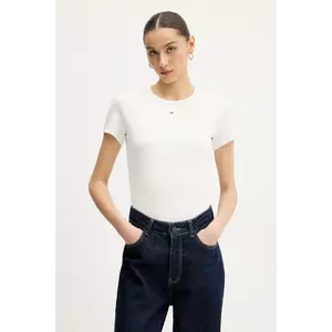 Tommy Jeans tricou 2-pack femei, culoarea negru, DW0DW21430 imagine