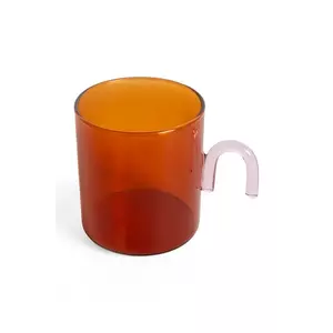 Helio Ferretti cană Amber Arch culoarea portocaliu imagine
