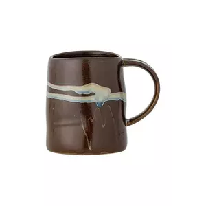 Bloomingville cană Yori 450 ml culoarea maro imagine
