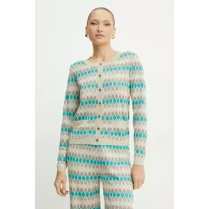 Fracomina cardigan femei, culoarea bej, light, FS25ST8006K414F8 imagine