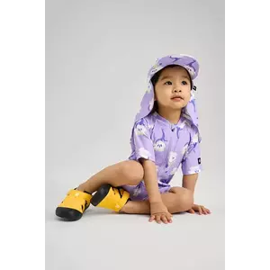 Reima costum de baie pentru bebeluși Atlantti culoarea violet, 5200131B imagine