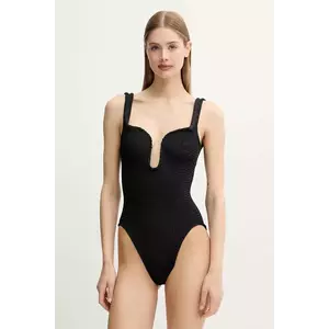 PARAMIDONNA costum de baie dintr-o bucată Mika culoarea negru, cupa moale, SS25SMKBL imagine