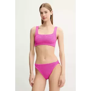 PARAMIDONNA costum de baie din două piese Emily culoarea roz, cupa moale, SS25SEFC imagine