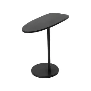 Boltze masă pliantă cu tavă Pluto culoarea negru imagine