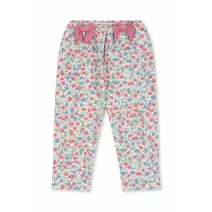 Konges Sløjd pantaloni de bumbac pentru copii DREYA PANTS GOTS cu imprimeu, KS102540 imagine