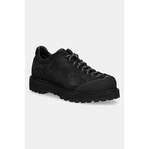Diemme pantofi de piele întoarsă Ampezzo culoarea negru, DI24SPAMM-F01S006BLK imagine