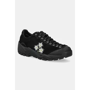 Diemme pantofi de piele întoarsă Movida femei, culoarea negru, DI25SPMOW-F06X055BLK imagine
