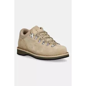 Diemme pantofi de piele întoarsă Roccia Basso femei, culoarea bej, DI25SPRBW-I01S006SND imagine