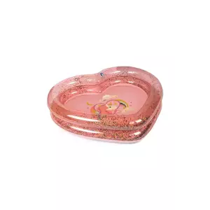 Konges Sløjd piscină pentru copii HEART POOL TRANSPARENT culoarea roz, KS102552 imagine