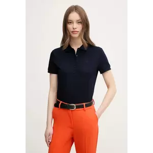 United Colors of Benetton tricou polo femei, culoarea bleumarin, 3TQJD300W imagine