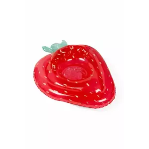 Konges Sløjd saltea pneumatică pentru înot BABY WATER RING STRAWBERRY culoarea rosu, KS102485 imagine