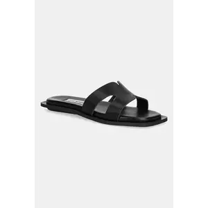 Steve Madden șlapi de piele Sofia femei, culoarea negru, SM11003523 imagine