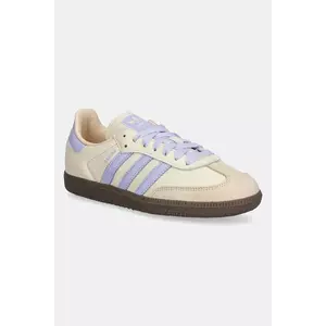 adidas Originals sneakers Samba OG W femei, culoarea bej, JI2678 imagine