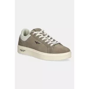 Aeronautica Militare sneakers din piele SC307PL278 bărbați, culoarea bej, SC307PL278 imagine