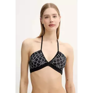 Max Mara Beachwear sutien de baie cu două fețe culoarea negru, cupa moale, 2516821349600 imagine