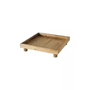 Boltze tavă decorativă Zelda culoarea bej imagine