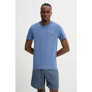 Abercrombie & Fitch tricou din bumbac bărbați, uni, KI124-5069 imagine