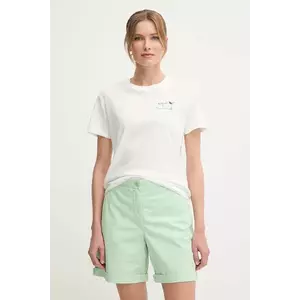MC2 Saint Barth tricou din bumbac femei, culoarea alb, EMI0001 imagine