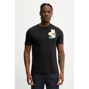 Puma tricou din bumbac GRAPHICS Icon bărbați, culoarea negru, cu imprimeu, 684829 imagine