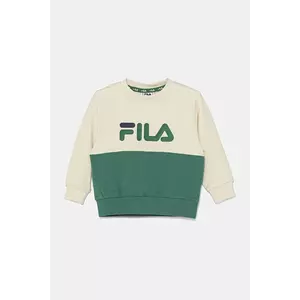 Fila bluză copii LEYSIN culoarea verde, cu imprimeu, FAK0405 imagine