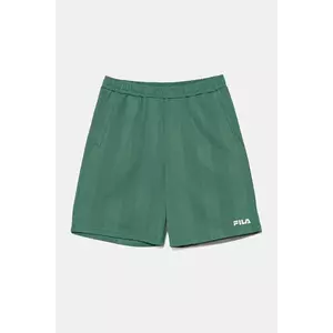 Fila pantaloni scurți copii IGGINGEN culoarea verde, talie reglabila, FAT0671 imagine