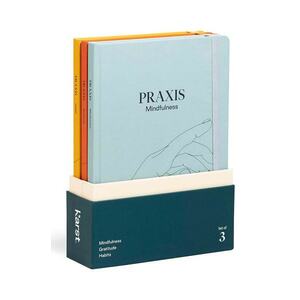Karst note Praxis Mindfulness A5 3-pack imagine