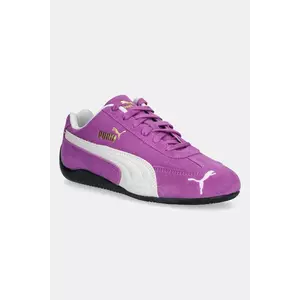 Puma sneakers din piele intoarsă Speedcat OG culoarea violet, 398846 imagine